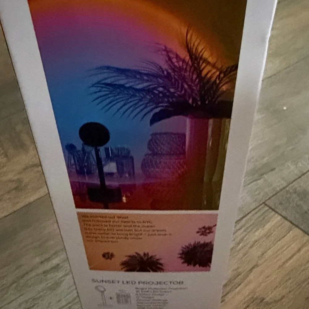 Sunset Lamp - Orange Ambient Party Light